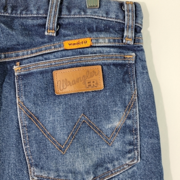 Wrangler MVM FR13 Original Flame Resistance Men's Work Blueb Jeans Sz 36 X 36 - Picture 7 of 12